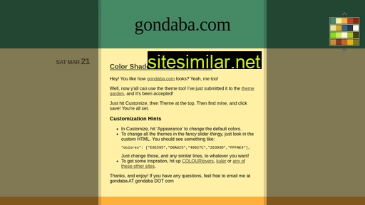 gondaba.com alternative sites