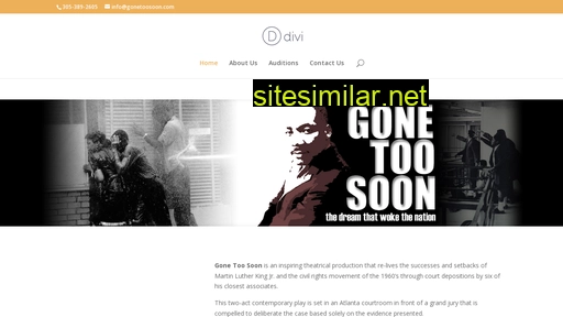 gonetoosoon.com alternative sites