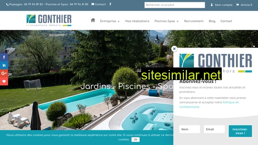 Gonthier-entreprise similar sites