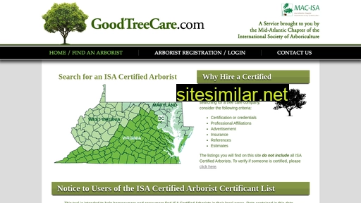 goodtreecare.com alternative sites