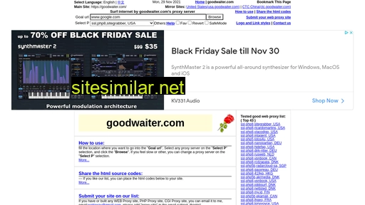 goodwaiter.com alternative sites