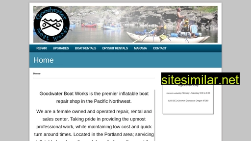 goodwaterboatworks.com alternative sites