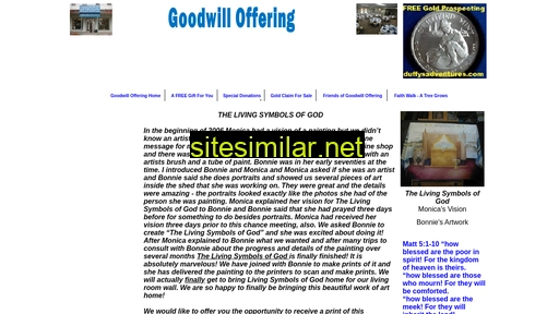 goodwilloffering.com alternative sites