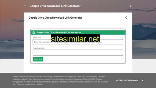 google-drive-downloader.blogspot.com alternative sites