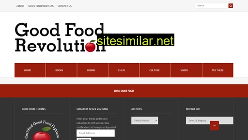 goodfoodrevolution.com alternative sites