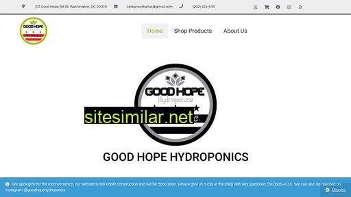 goodhopehydroponics.com alternative sites