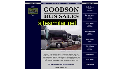 goodsonbussales.com alternative sites