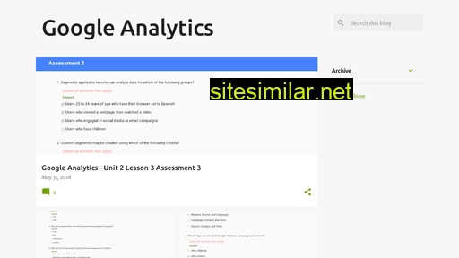 Googleanalyticsqna similar sites