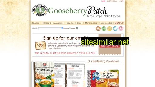 gooseberrypatch.com alternative sites
