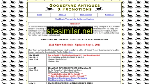 goosefareantiques.com alternative sites