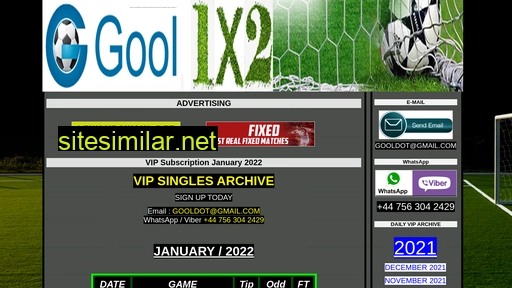 gool1x2.com alternative sites