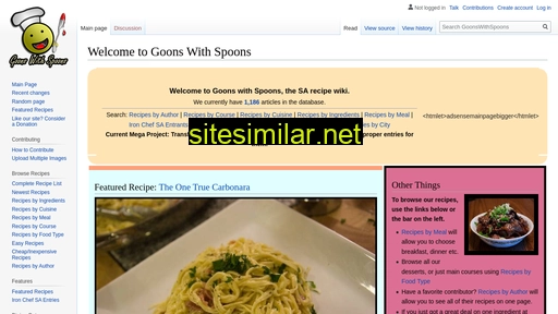 Goonswithspoons similar sites