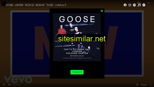 Goosemusic similar sites