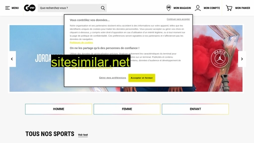 go-sport.com alternative sites