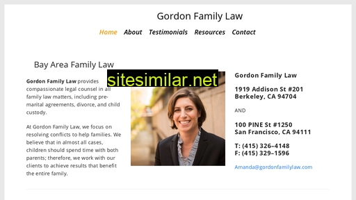 gordonfamilylaw.com alternative sites
