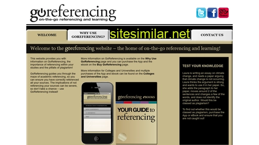 goreferencing.com alternative sites