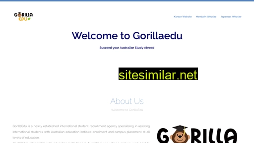 Gorillaedu similar sites