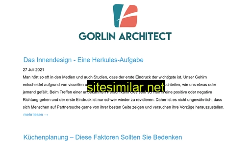 Gorlinarchitect similar sites