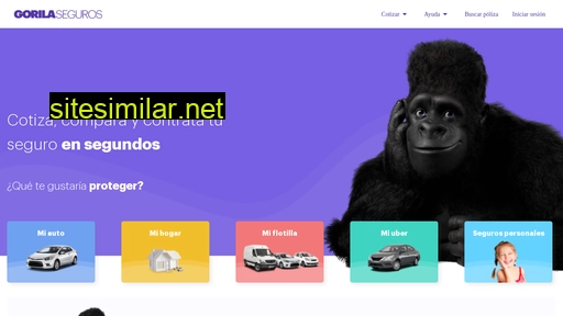 gorilaseguros.com alternative sites