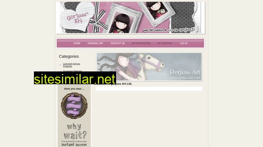 gorjussart.com alternative sites