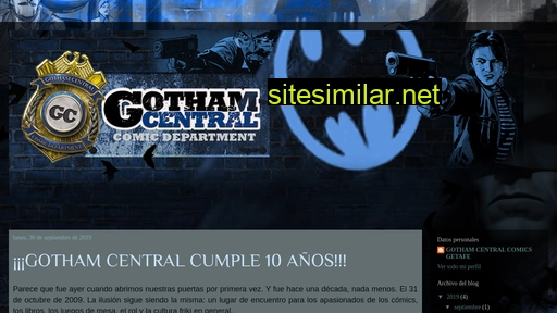 Gothamcentralcomics similar sites