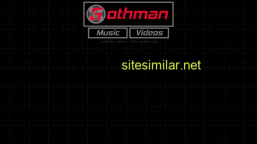 Gothman similar sites