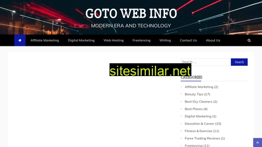 Gotowebinfo similar sites