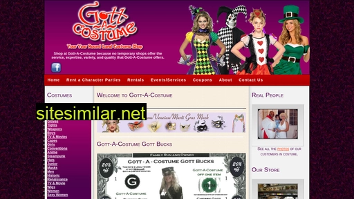 gottacostume.com alternative sites