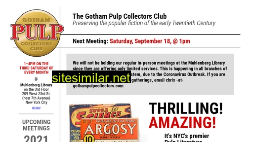 Gothampulpcollectors similar sites