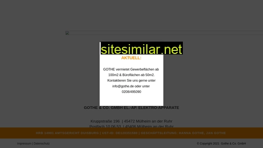 gothe.com alternative sites