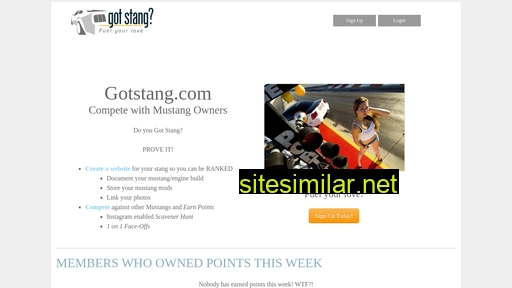 gotstang.com alternative sites