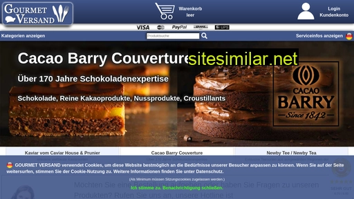gourmet-versand.com alternative sites