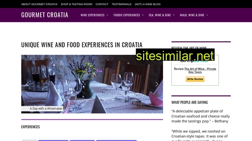 gourmetcroatia.com alternative sites