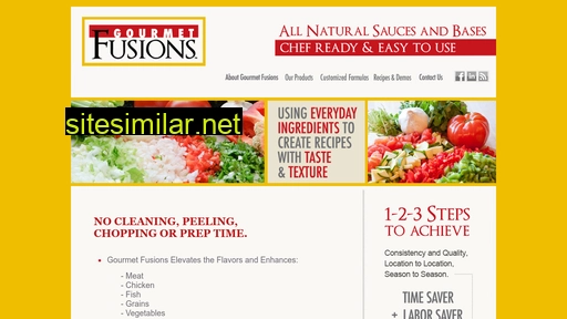 gourmetfusions.com alternative sites