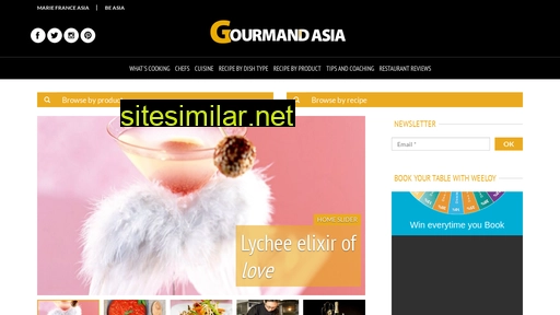 gourmandasia.com alternative sites