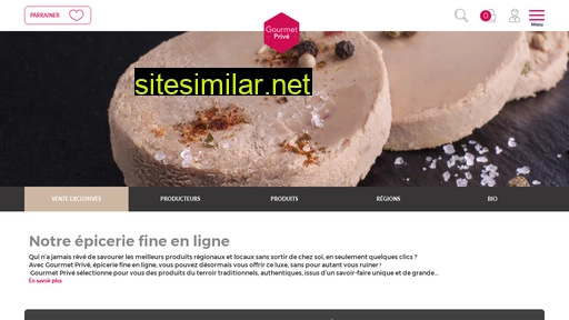 gourmetprive.com alternative sites
