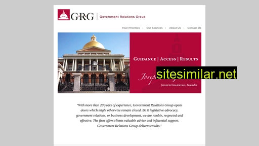 governmentrelationsgroup.com alternative sites
