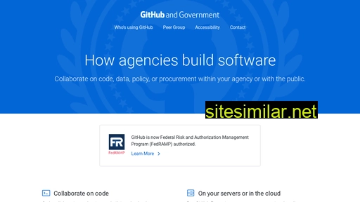 government.github.com alternative sites