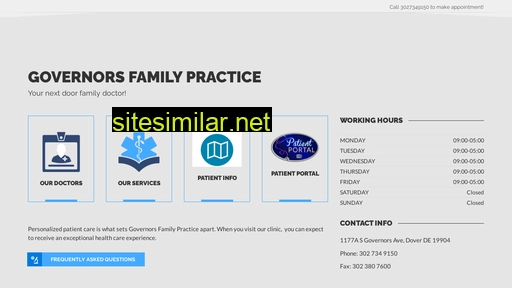 Governorsfamilypractice similar sites