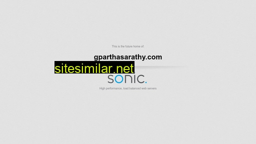 gparthasarathy.com alternative sites