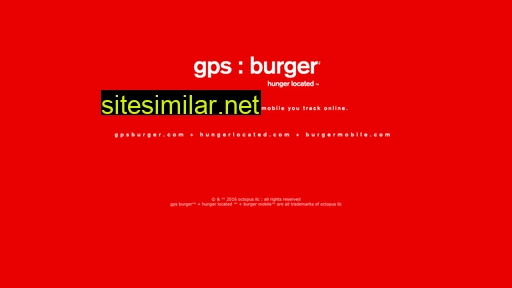 gpsburger.com alternative sites