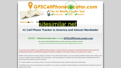 gpscellphonelocator.com alternative sites