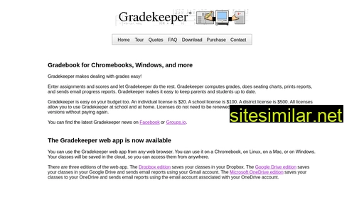 gradekeeper.com alternative sites