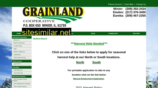 grainlandcooperative.com alternative sites