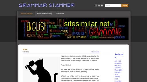 grammarstammer.weebly.com alternative sites