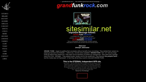 Grandfunkrock similar sites
