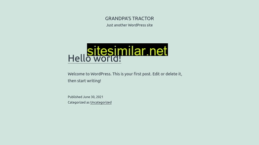 grandpastractor.com alternative sites