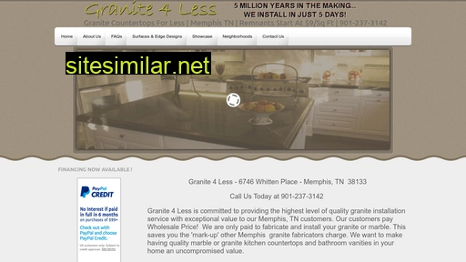 Granite4lessinc similar sites