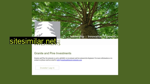 graniteandpineinvestments.com alternative sites