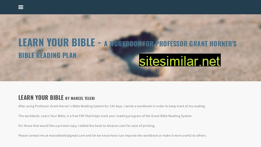 Grant-horner-bible-reading-plan-pdf similar sites